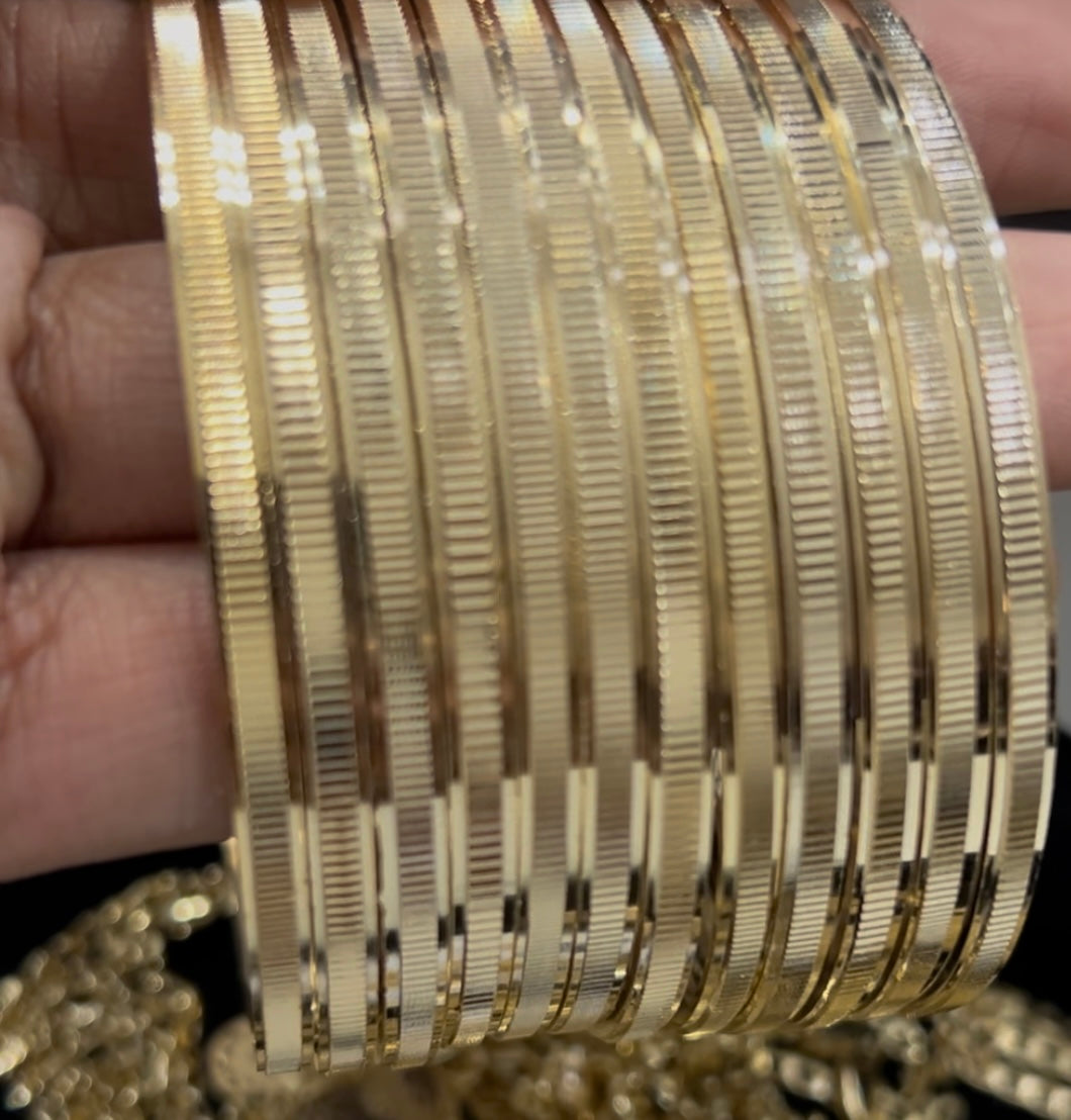 Gold Bangles