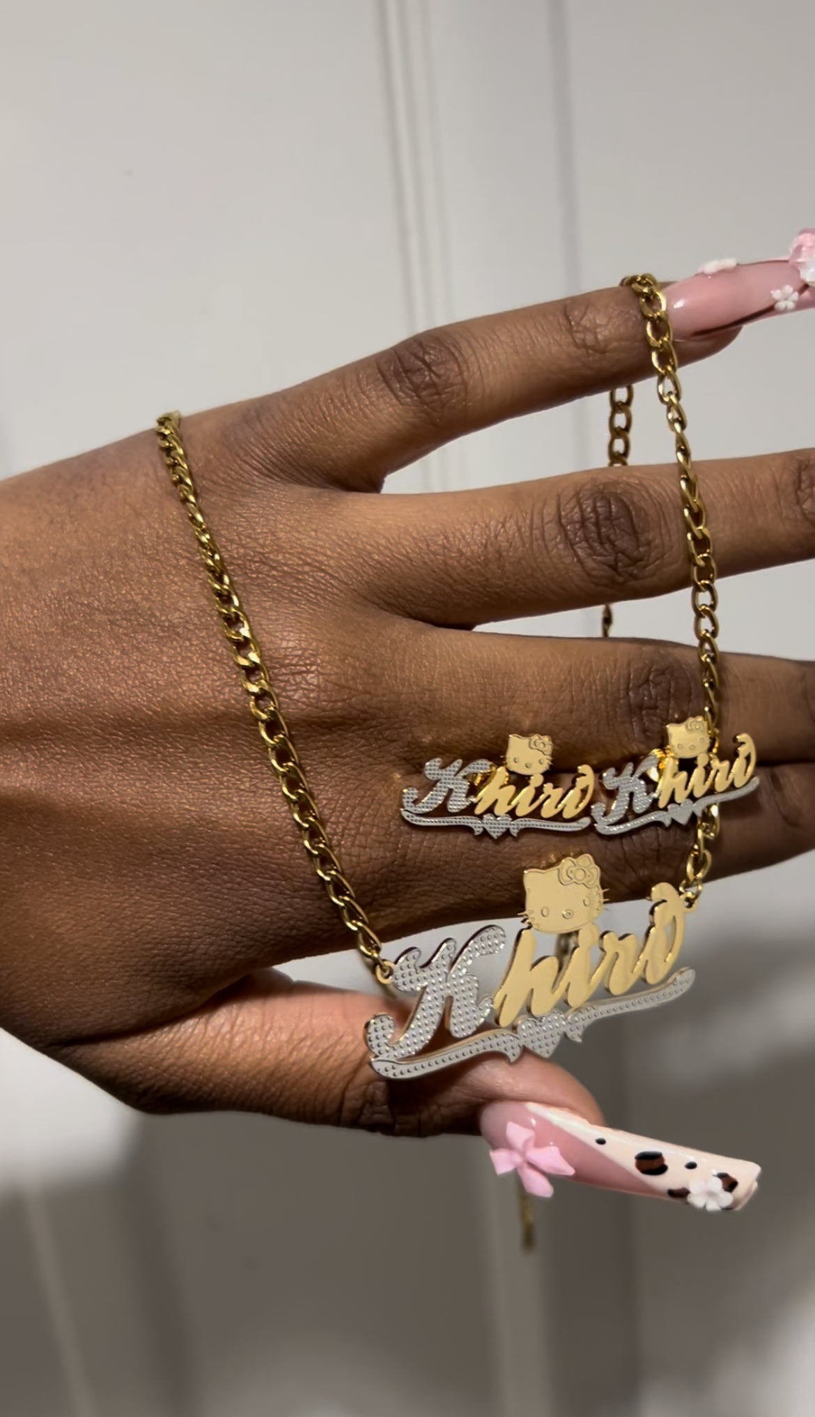 Custom Kitty NamePlate