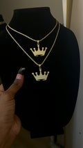 Royal Crown Pendant & Chain