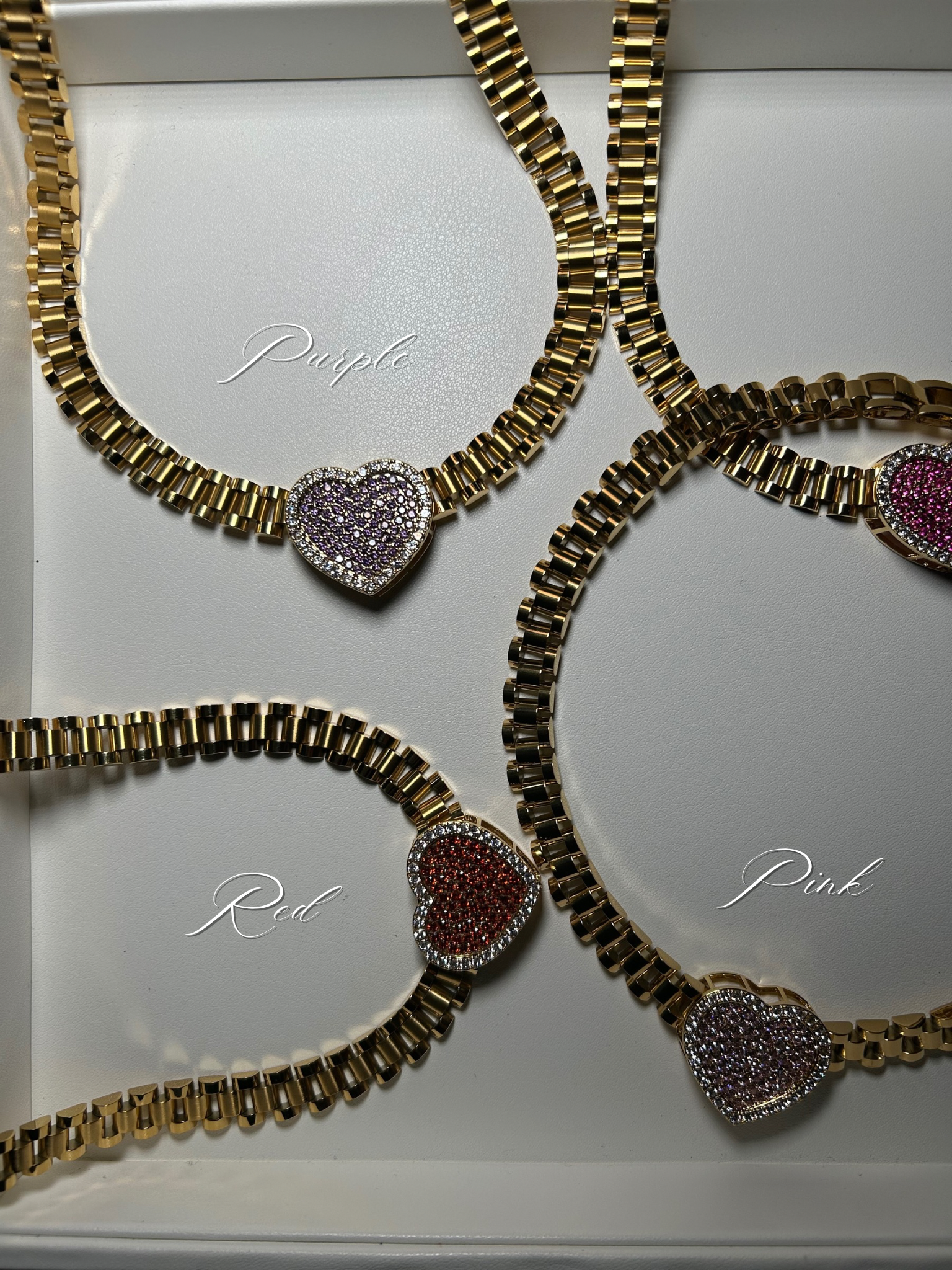 Rolex Slider Heart Pendant
