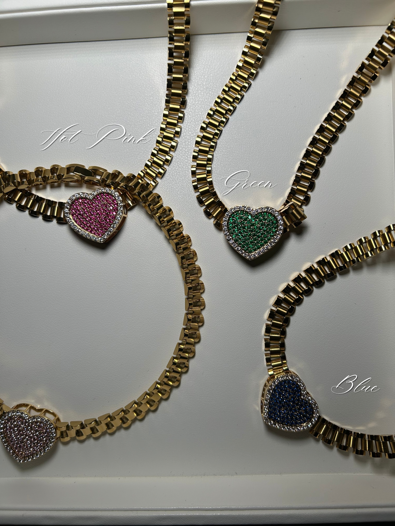 Rolex Slider Heart Pendant