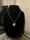 Ace Card Pendant & Chain