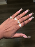 Glitched Heart Ring With Rolex Band