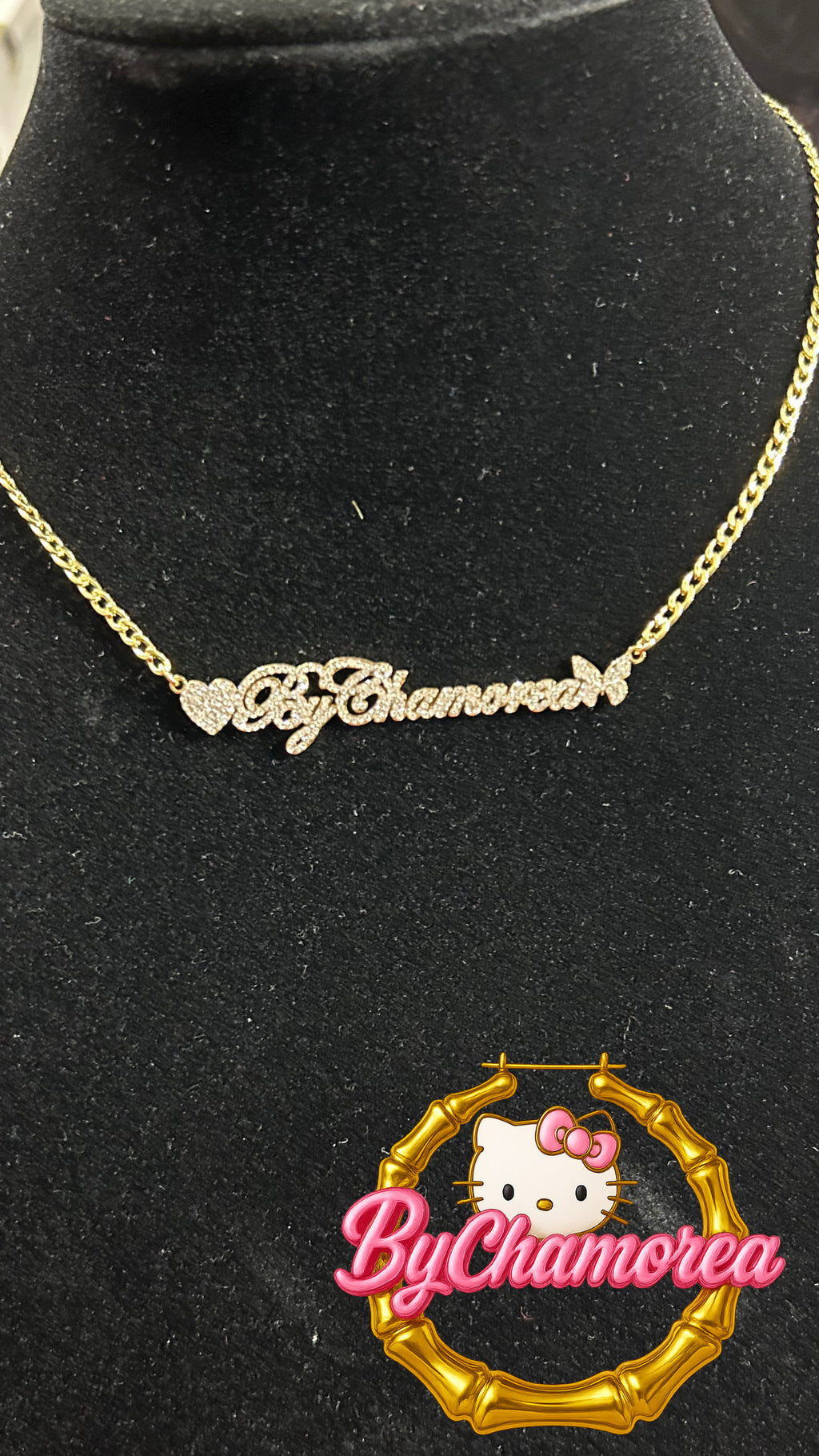 Dainty miami cuban name necklace