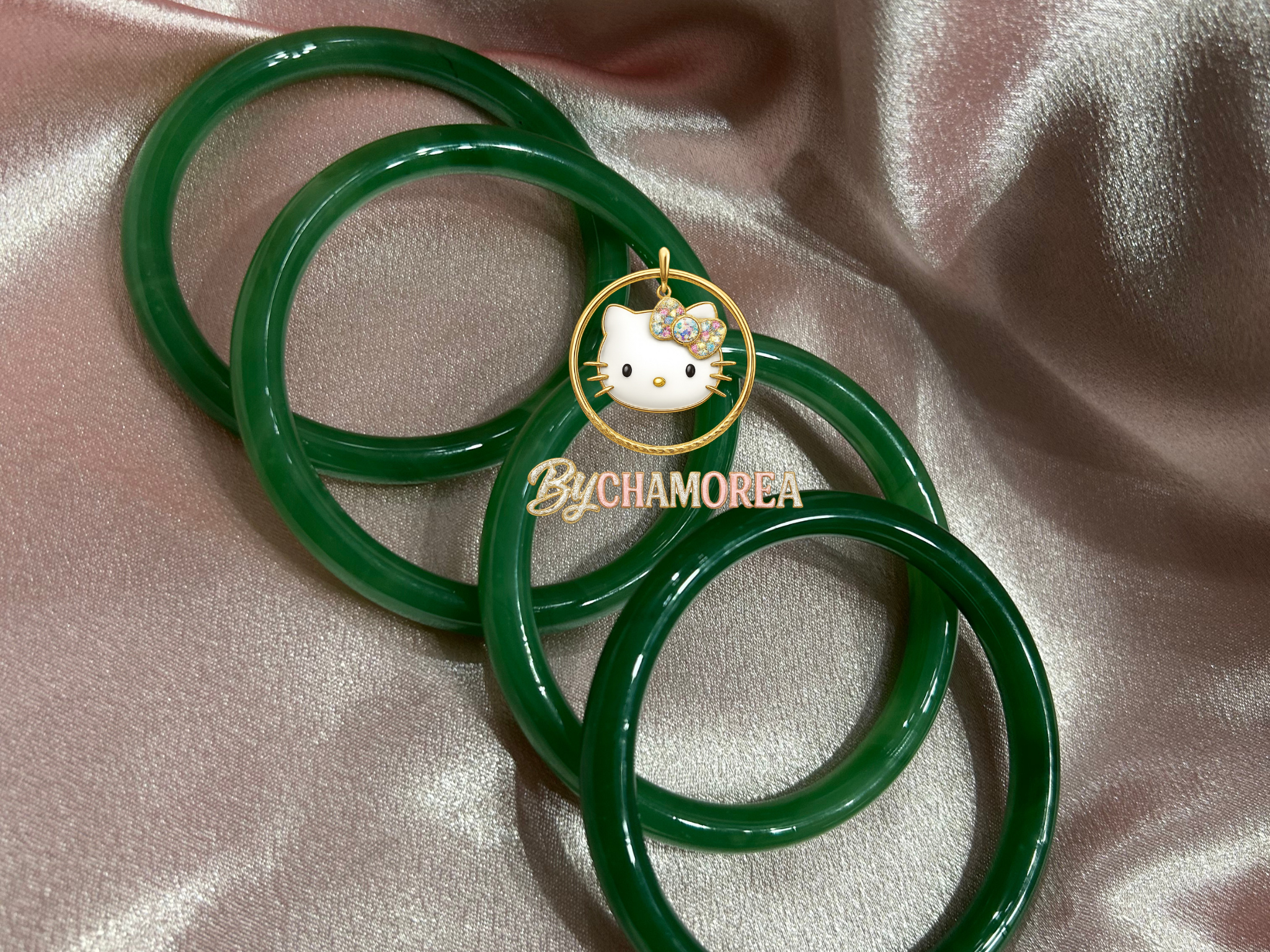 Jade Bracelet Set of 2