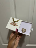 Rolex Heart Cat Ring