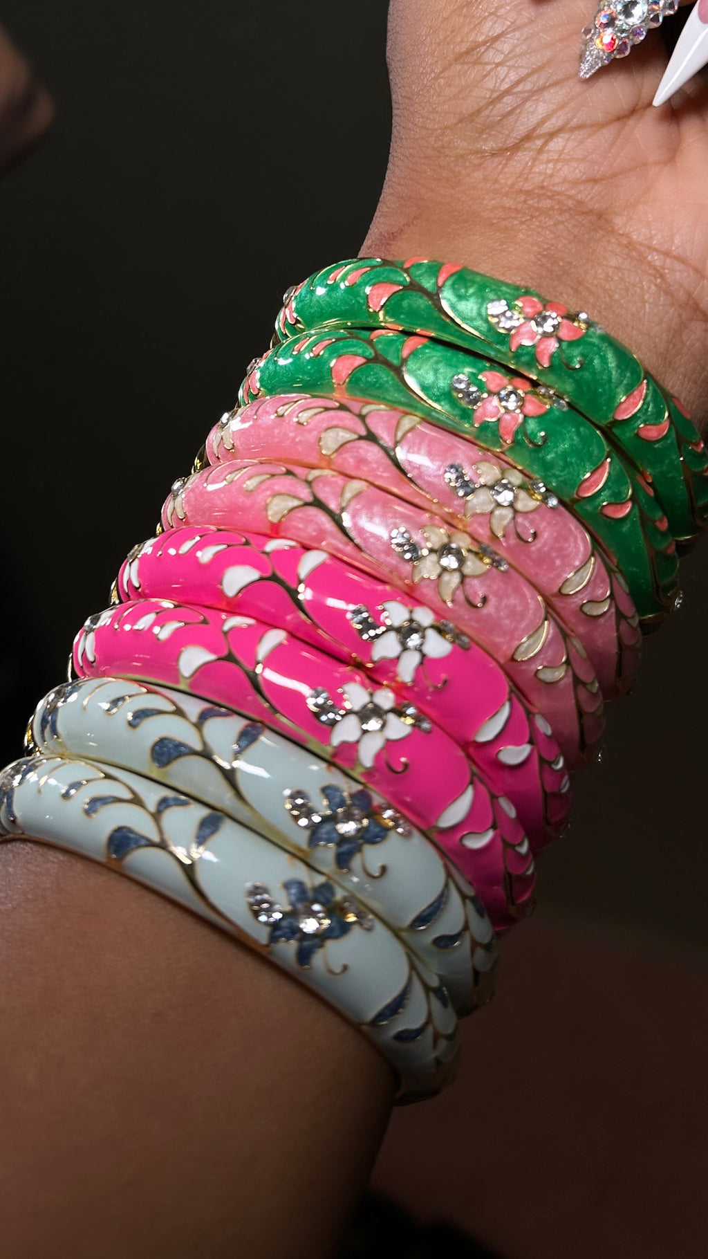 Floral Bangles