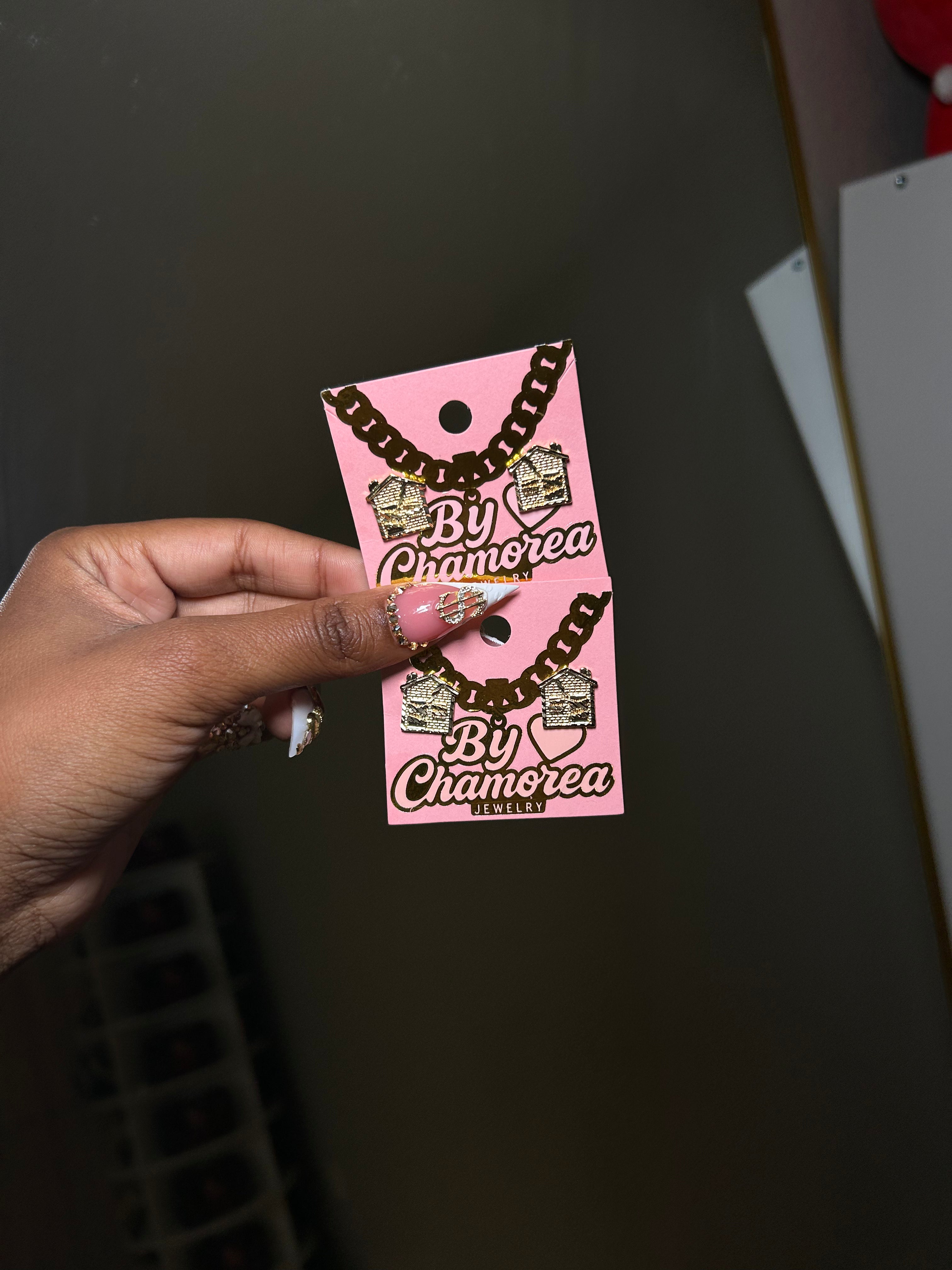 Trap House Stud Earrings