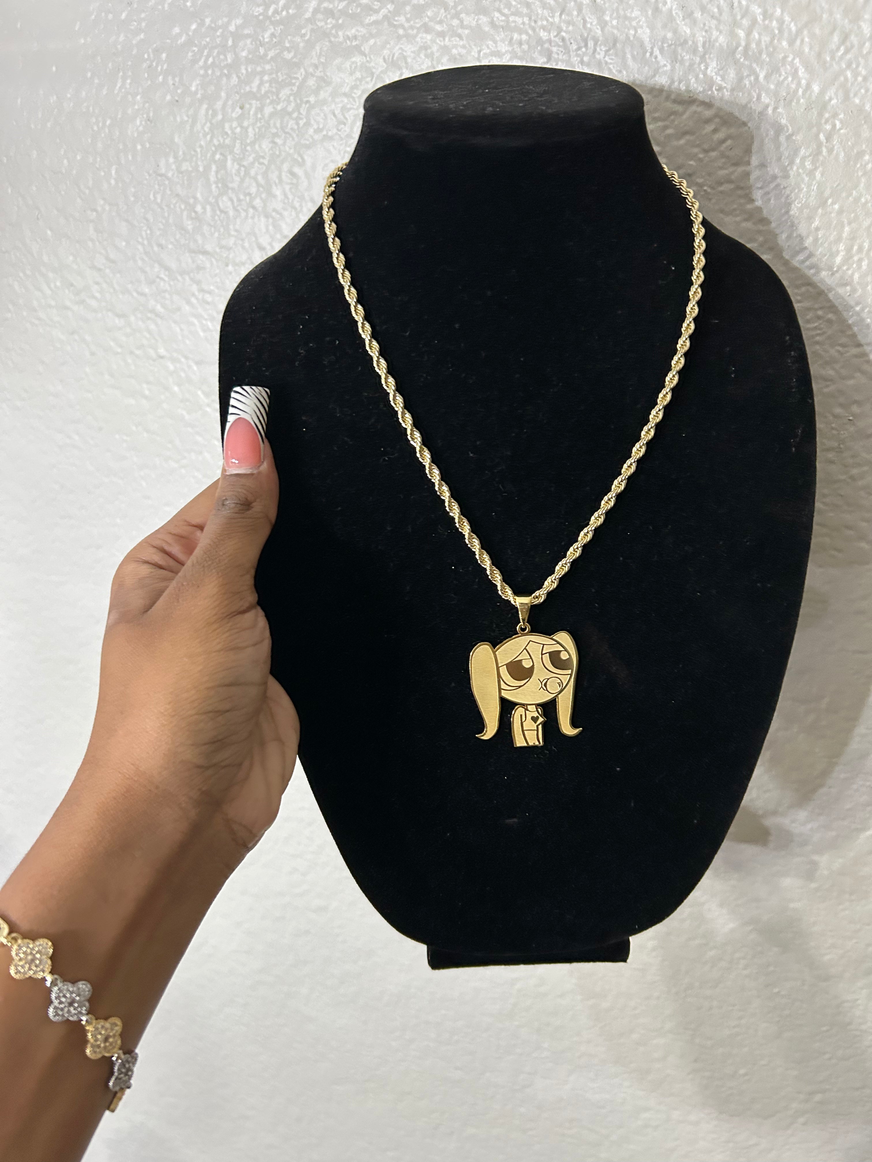 PG Bubble Gum Chain & Pendant