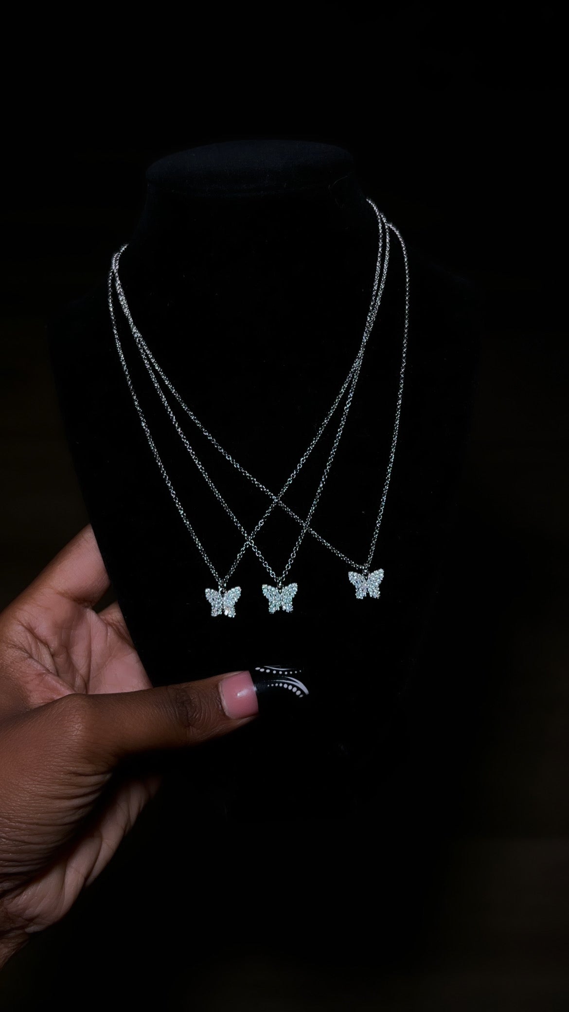 Dainty Butterfly Chain & Pendant